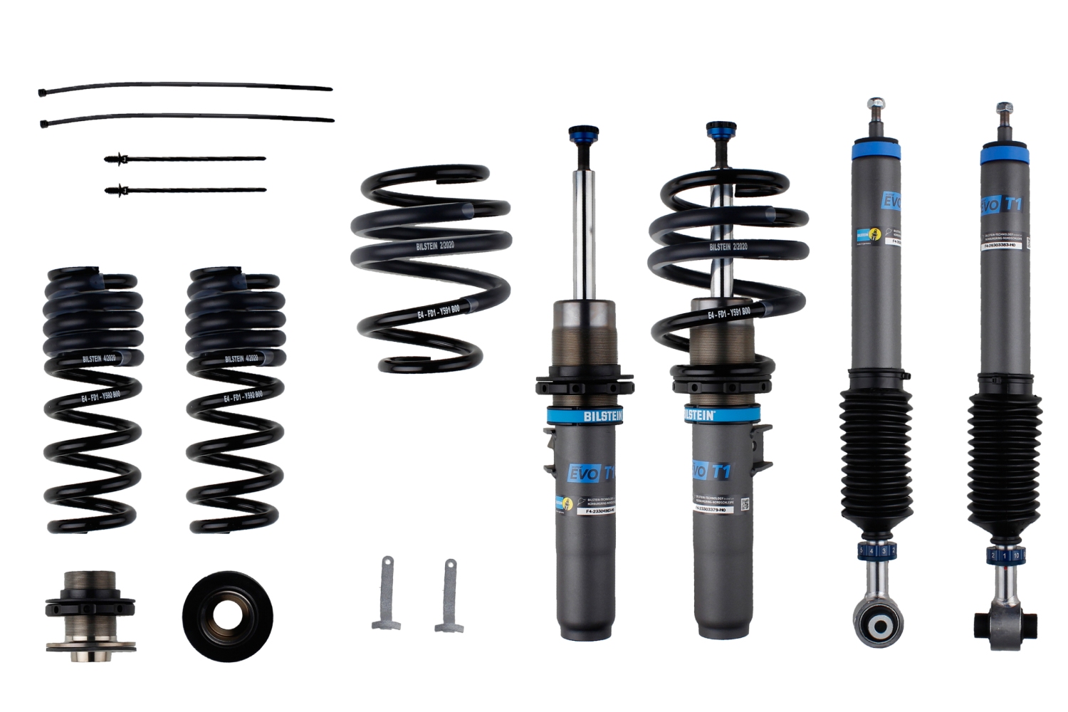 Bilstein Evo-t1 Amortisseur à Ressort Audi Rs4 (b9) Rs5 (f5) Boîtier 49mm