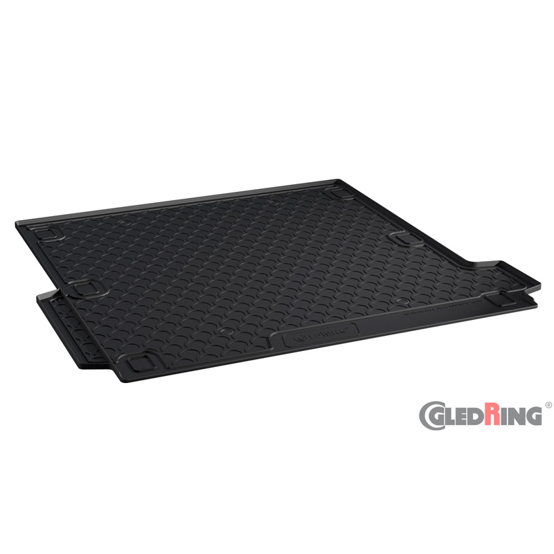 Coquille coffre-arrière Rubbasol (caoutchouc) sur mesure pour Mercedes Classe-E W212 Kombi 2009-2016 (avec paquet de coffre incl. filet)