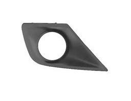 voorbumpergrille, met mistlampgat, links, 09/2009-Peugeot 207, 2