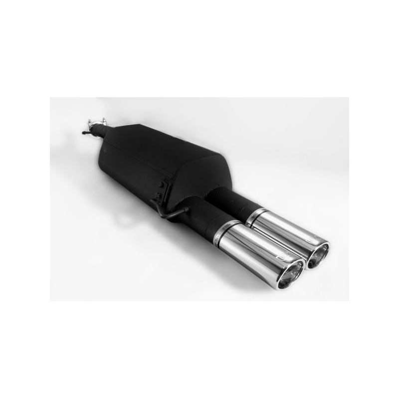Échappement sur mesure pour Volkswagen Passat 3B Sedan/Variant 1.6i 74kW/1.8i 20V 92kW/1.8T 110kW/1.9TDI 66/81/85/96kW 1996-2005 2x 95x65mm