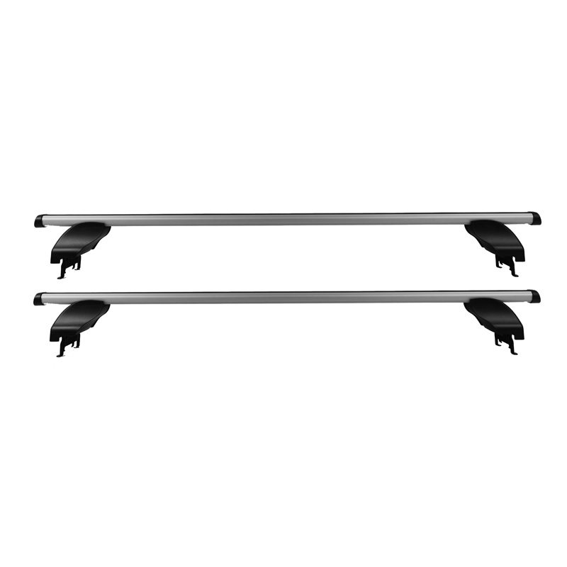 Jeu de barres de toit Twinny Load Aluminium A23 semi fit (pour voitures sans barres longitudinales d'origine)