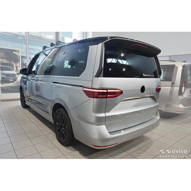 Avisa Revêtement d'habillage du hayon du coffre inox Chrome sur mesure pour Volkswagen Mulivan T7 2021-