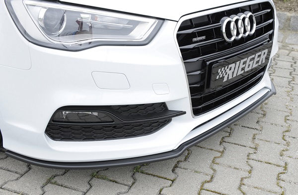 Voorspoiler passend voor Audi A3 8V S-line Rieger