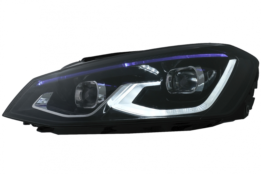 Koplampen passend voor VW Golf 7 VII (2012-2017) Full LED Golf 8 Design