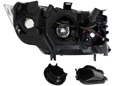 Phares BMW 3 serie E90 Angel Eyes noire