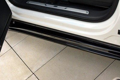 Zijskirts VW Tiguan 2 R-Line Glans Zwart