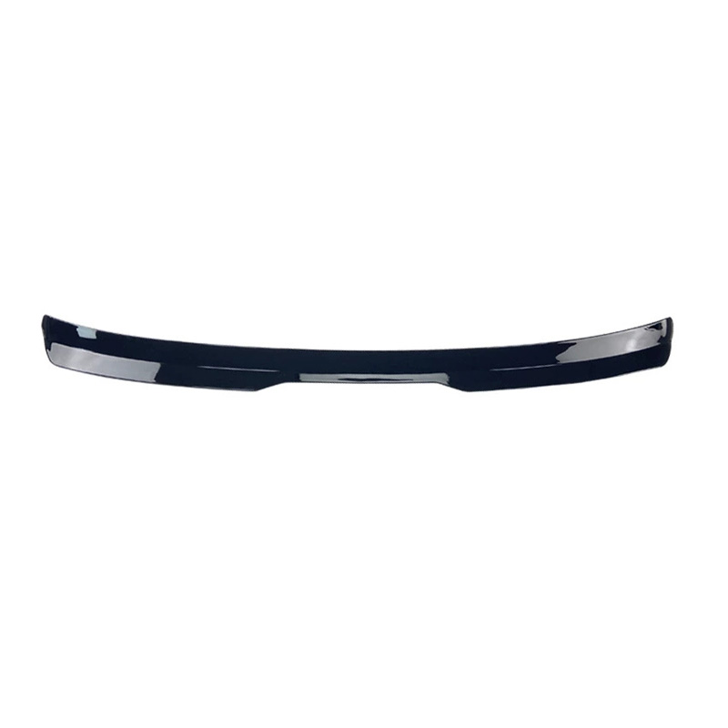 Becquet de toit (Spoiler Cap) sur mesure pour Volkswagen Polo 6R/6C 2009-2017 (ABS Noir Luisant)
