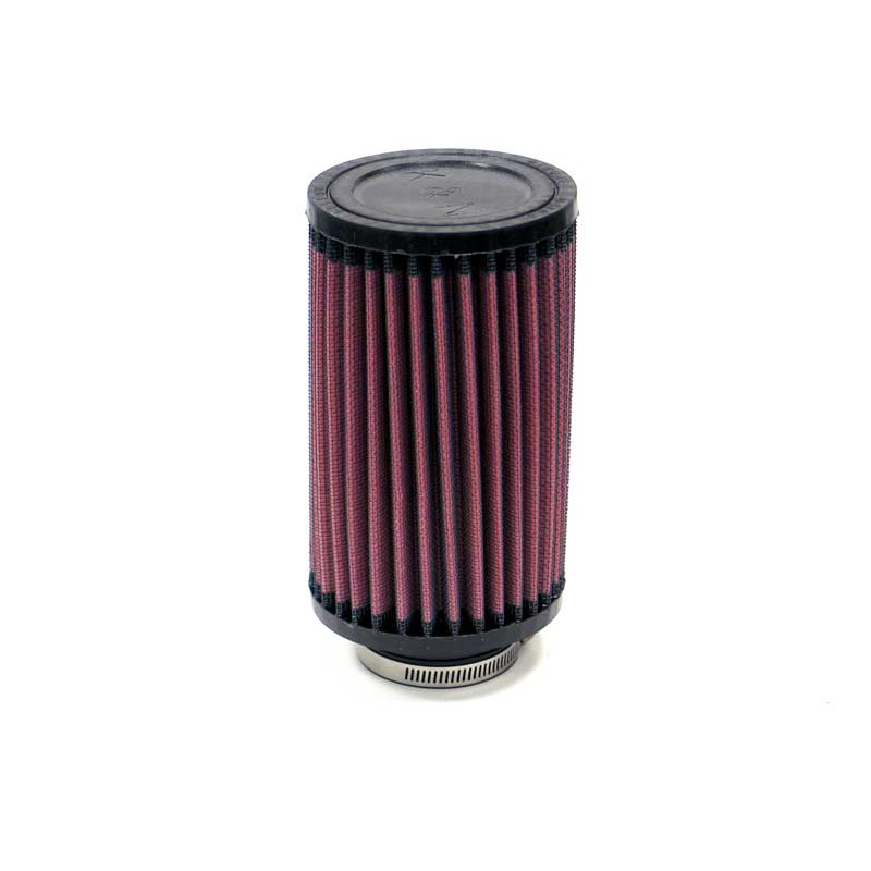 K&N Filtre à Air Universel Cylindrique 52mm raccordement, 89mm diamètre, 152mm hauteur (RA-0520)