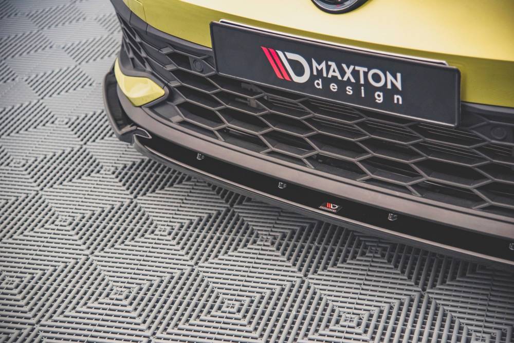 Voorspoiler Volkswagen Golf 8 GTI Clubsport Maxton Glans Zwart
