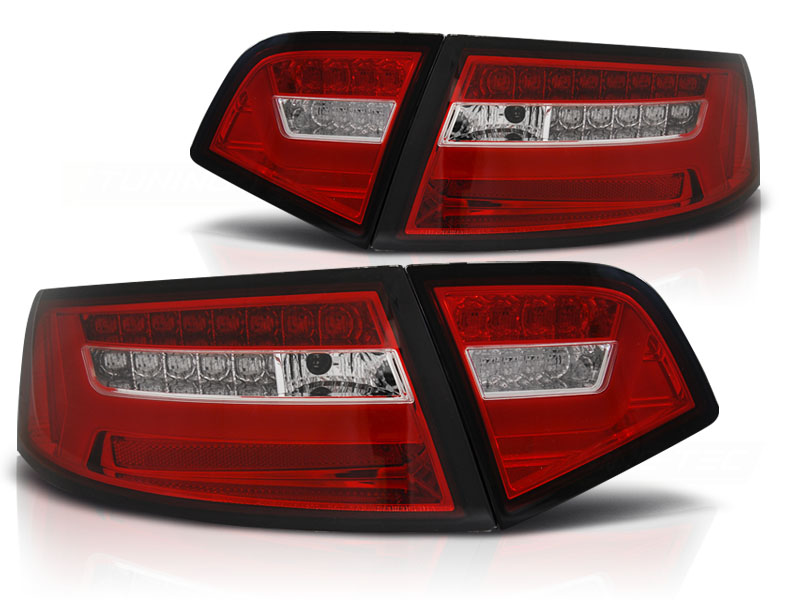 Feux arriere Audi A6 4F 04-08 LED rouges/de fumee