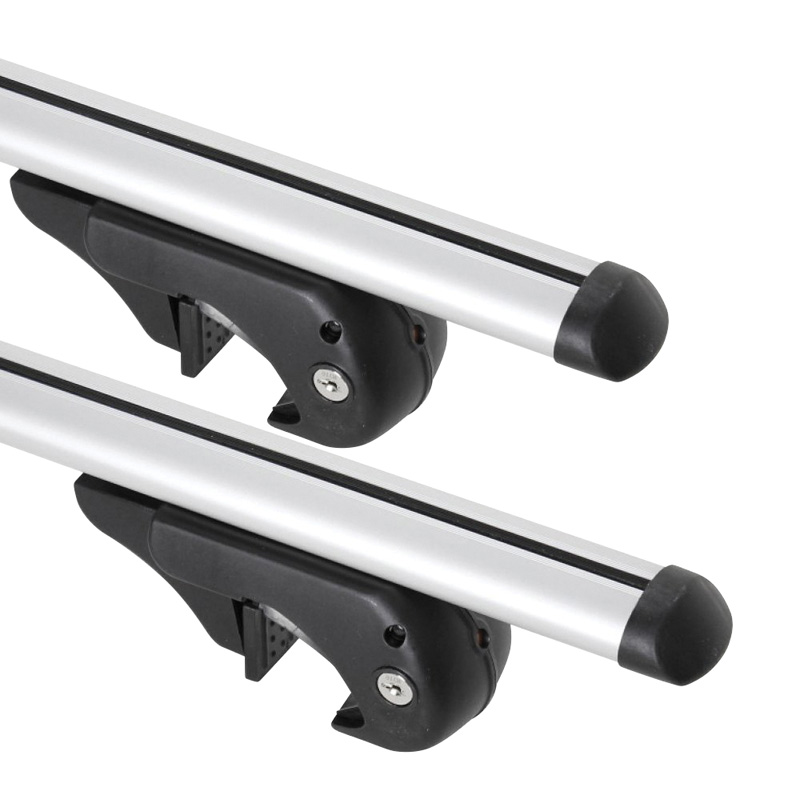 Porte charges de toit d'aluminium universelle Menabo Brio pour voitures avec portefaix d'origine ouvert