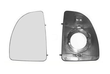 spiegelglas, verwarmd, boven, rechts Peugeot Boxer, 2002-2006