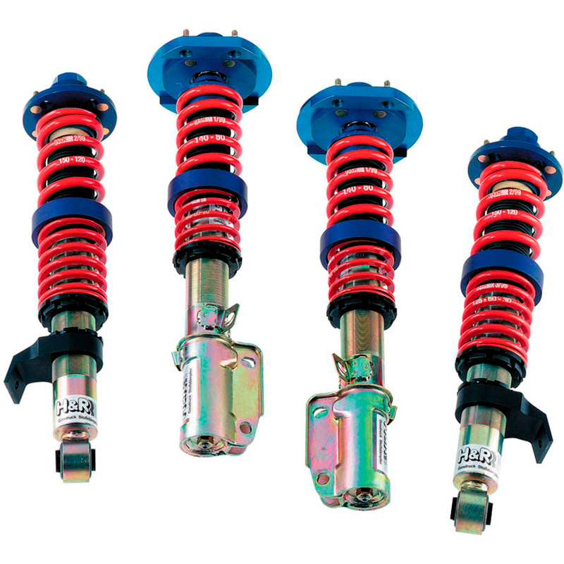 H&R Kit Combiné fileté Monotube sur mesure pour Toyota GT 86 2012-2021 / Toyota GR 86 2021- / Subaru BRZ 2012-2021 / Subaru BRZ 2021- 2WD - AV20-40/AR25-40mm