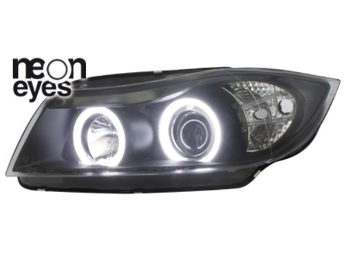 Phares BMW E90/E91 Angel Eyes Ice CCFL