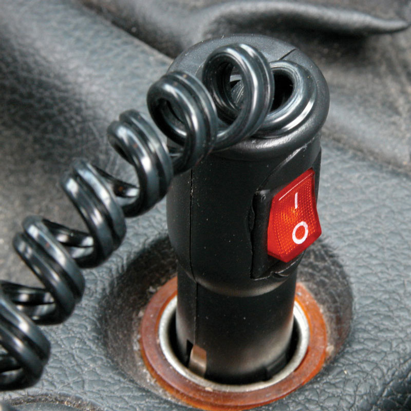 Carpoint Prise Allume-Cigare avec interrupteur marche/arrêt 12/24V 8A