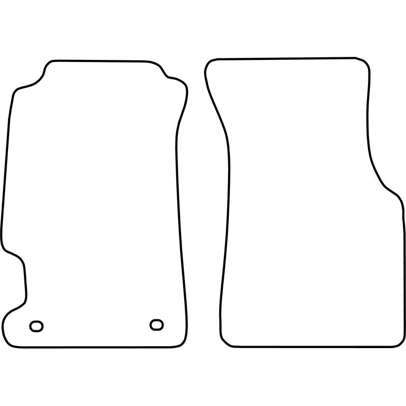 Set de tapis de sol sur mesure pour Honda CRX 1993-1996
