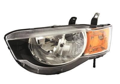 koplamp, H4, elektr verstelb, incl stelmotortje, links Mitsubish