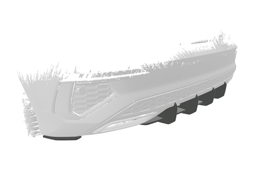 Racing Diffuser Audi A3 8Y S-Line