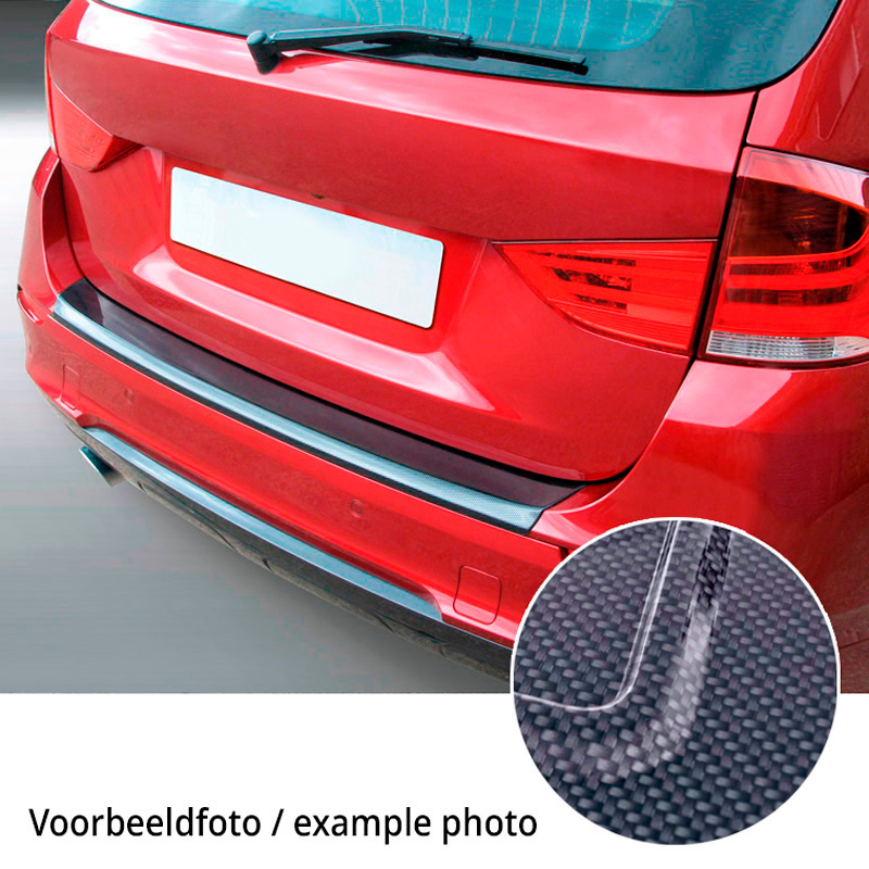 RGM Protection de seuil arrière (ABS) sur mesure pour Audi A6 Avant e-tron 2024- Aspect carbone