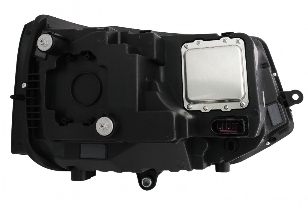 Headlights fits VW T5 09-.. Devil Eyes Dlite LED black
