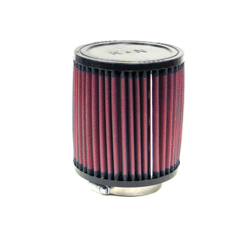 K&N Filtre à Air Universel Cylindrique 65mm raccordement, 114mm diamètre, 127mm hauteur (RA-0610)