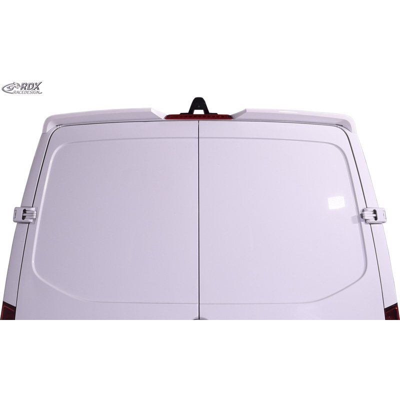 RDX Becquet de toit sur mesure pour Volkswagen Crafter (H1) 2006-2016 & Mercedes Sprinter (H1) 2006-2018 & 2018- (avec 2 portes battantes) (PU)