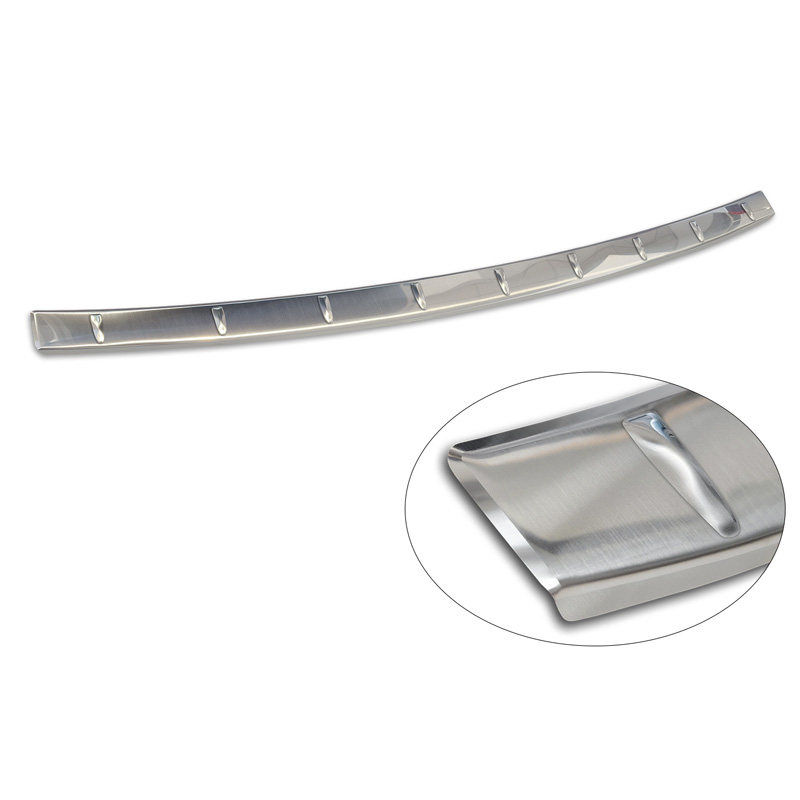 Protection de seuil arrière inox sur mesure pour Kia Niro II Hybrid & Niro II EV (SG2) 2022- 'Ribs'
