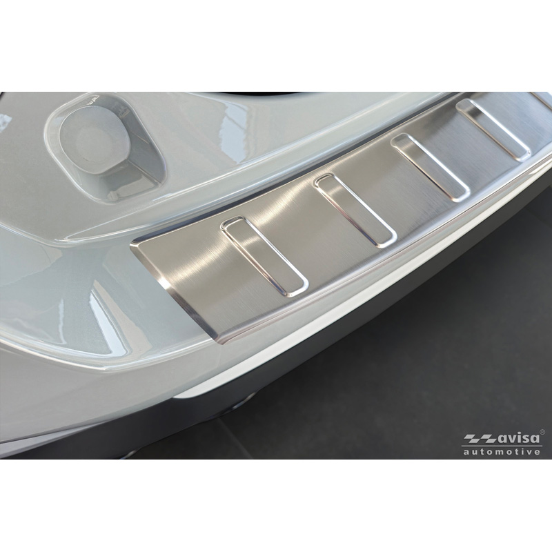 Avisa Protection de Seuil de Coffre Acier Inox sur mesure pour Omoda 9 2025- - Argent
