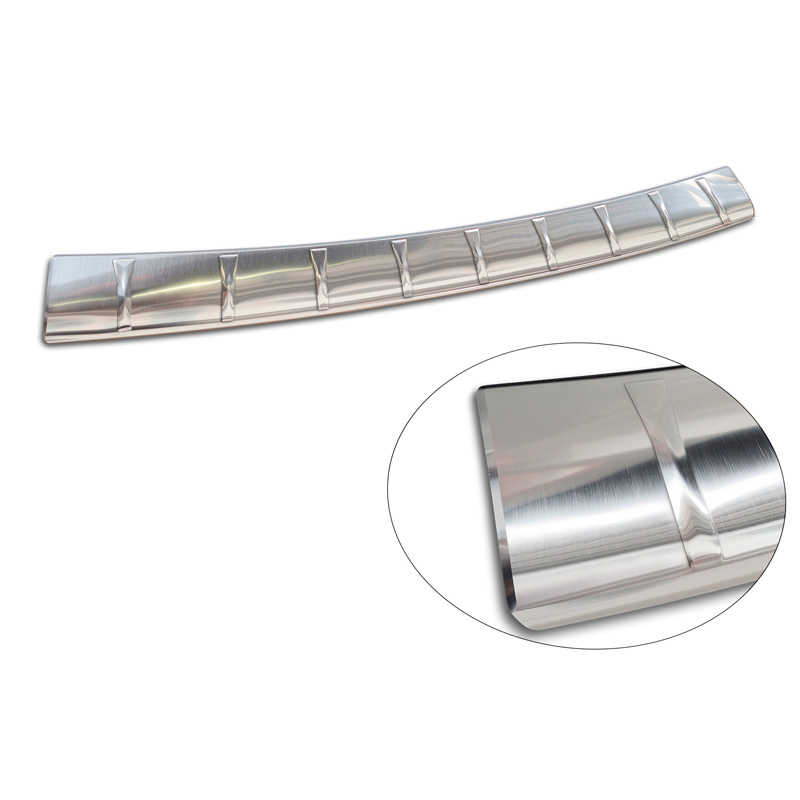 Protection de seuil arrière inox sur mesure pour Volkswagen ID.7 Tourer 2024- 'Ribs'