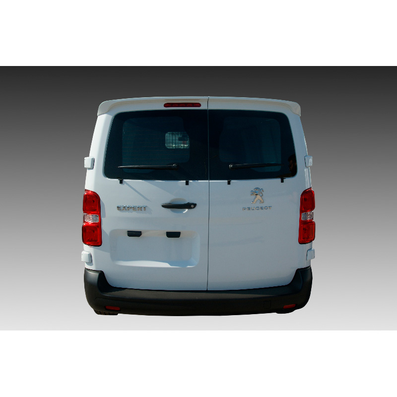 Becquet de toit sur mesure pour Citroën Jumpy/Dispatch/Spacetourer & Peugeot Expert III/Traveller & Toyota Proace 2016- & Opel Vivaro C/Zafira Life 2019- & Fiat Scudo/Ulysse 2022- (avec 2 portes arrières) (PU)