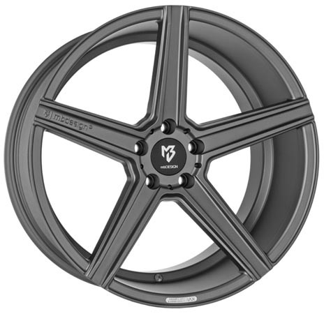 mbDESIGN KV1 Grey 9x20 5x114,3 ET35 Velgen