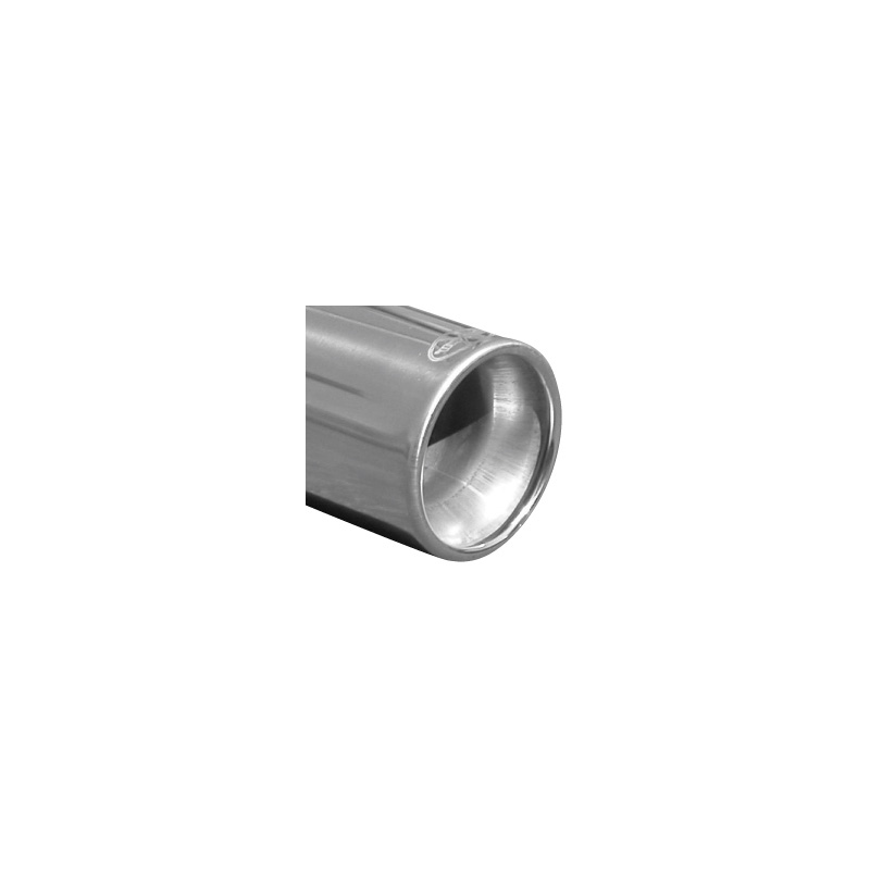 100% Inox Échappement Sport sur mesure pour Renault 19 1.2 Chamade (55cv) 80mm