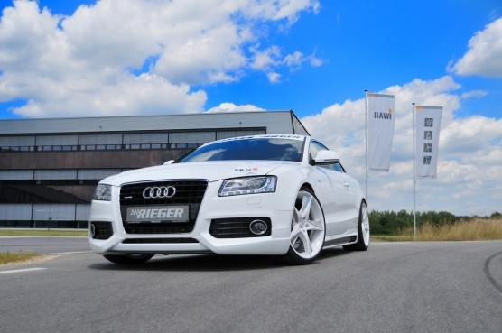 Spoilerlip Audi A5 B8/B81 07-11 Rieger