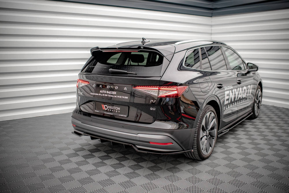 Spoiler Skoda Enyaq IV Maxton Glans Zwart