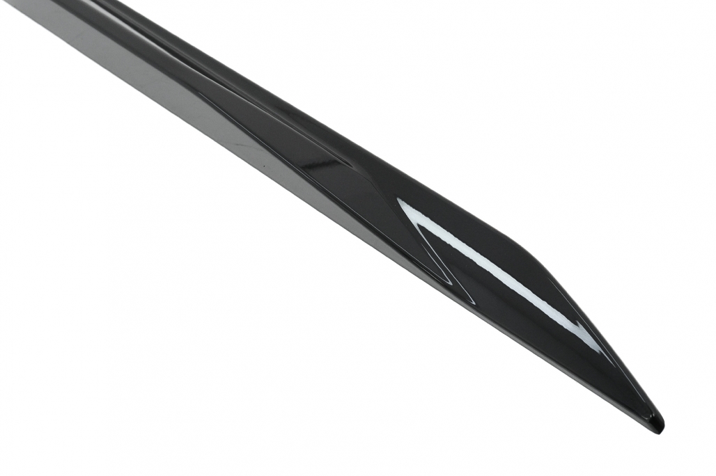 Zijskirts BMW 5 G60 M-pack Black Knight Design Glans Zwart