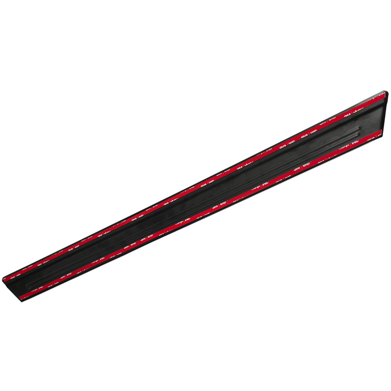 Avisa Seuils de portes inox noir sur mesure pour Jaecoo J7 2024- - 'Lines' - 4-pièces