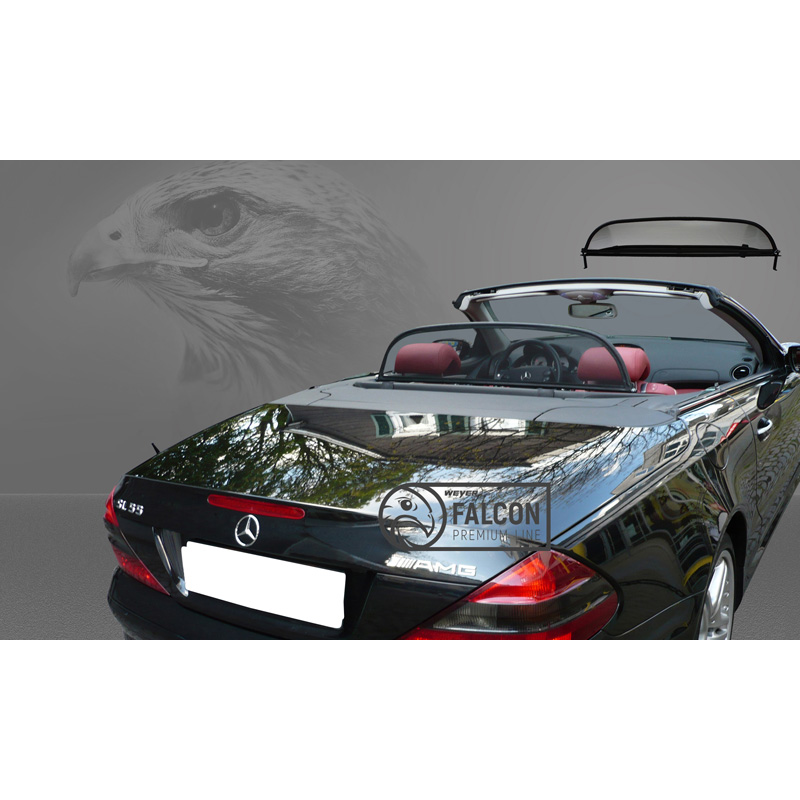 Coupe vent Weyer Falcon Premium sur mesure pour Mercedes SL (R230) 2001-2011