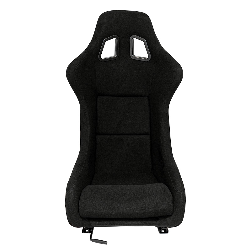 Siège baquet 'MO' - Noir - Dossier fixe en polyester - incl. glissières