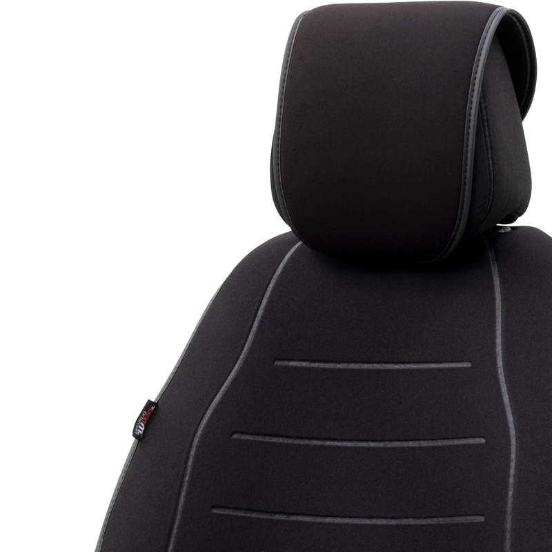 Housse protection de siège universel 'Active-Line' en Textile Noir - 1 pièce