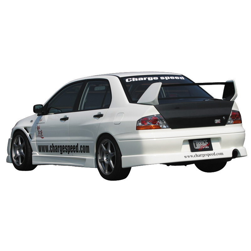 Chargespeed Jupe arrière sur mesure pour Mitsubishi Lancer EVO 7/8 CT9A (FRP)
