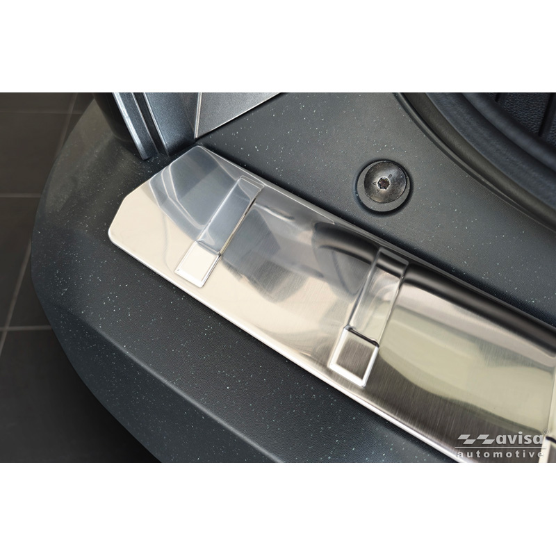 Avisa Protection de seuil arrière inox sur mesure pour Dacia Bigster 2024- 'Ribs'