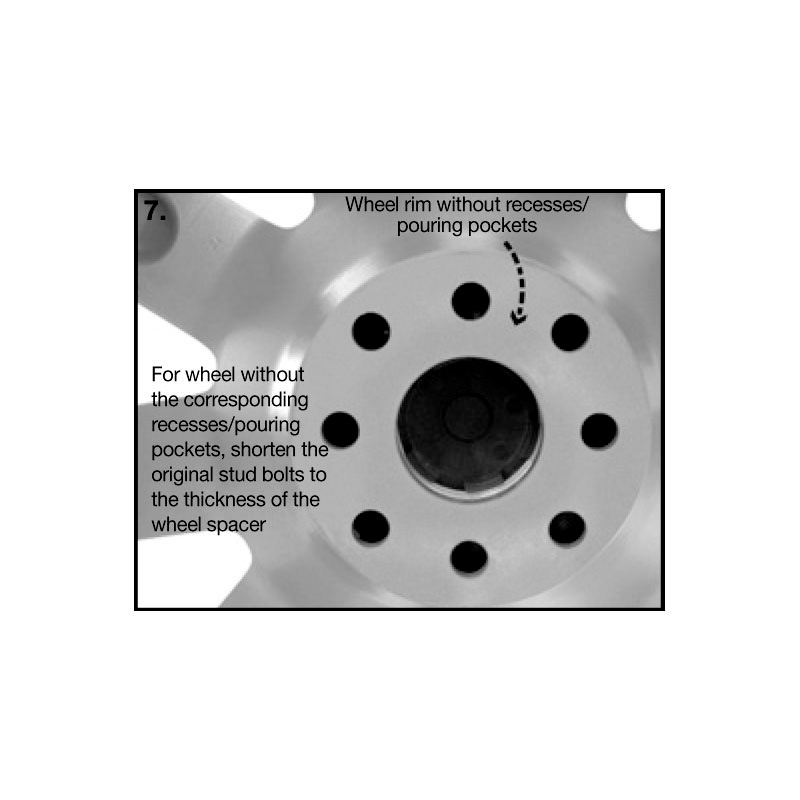 H&R Set des espaceurs de roues Système-DRM 30mm par essieu - Cartouche de boulon 5x114,3 - Moyeu 67,1mm - Taille de boulon M12x1,5 - sur mesure pour Mazda