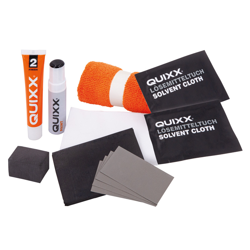 Quixx Stone Chip Repair Kit / Kit de réparation des impacts de gravillons - Noir