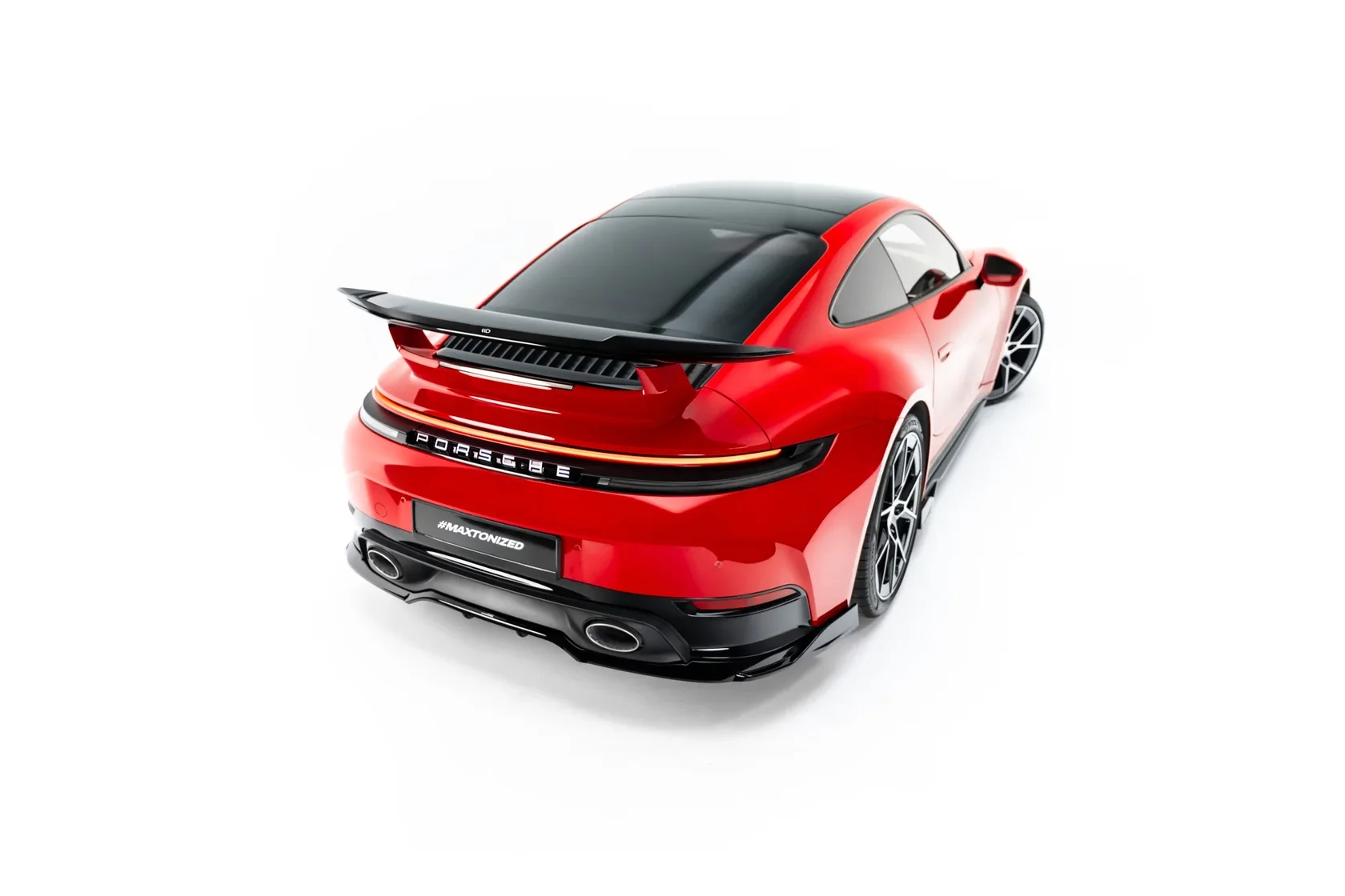 Canards Porsche 911 Carrera 992 Aero Pack Maxton Glans Zwart