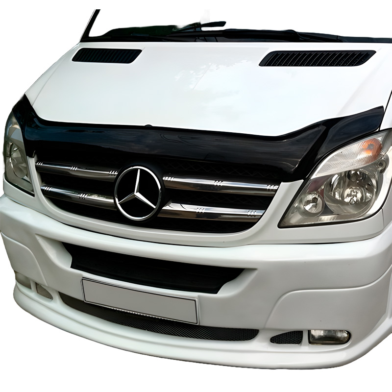 Protection du capot sur mesure pour Mercedes Sprinter W906 2006-2013 - Noir brillant