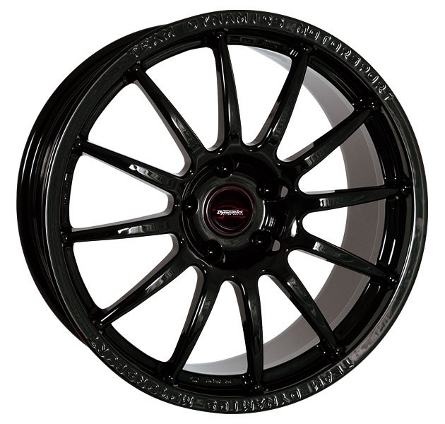 Team Dynamics Pro Race 1.2 7.5x17 5x98 ET 30 Glans Zwart