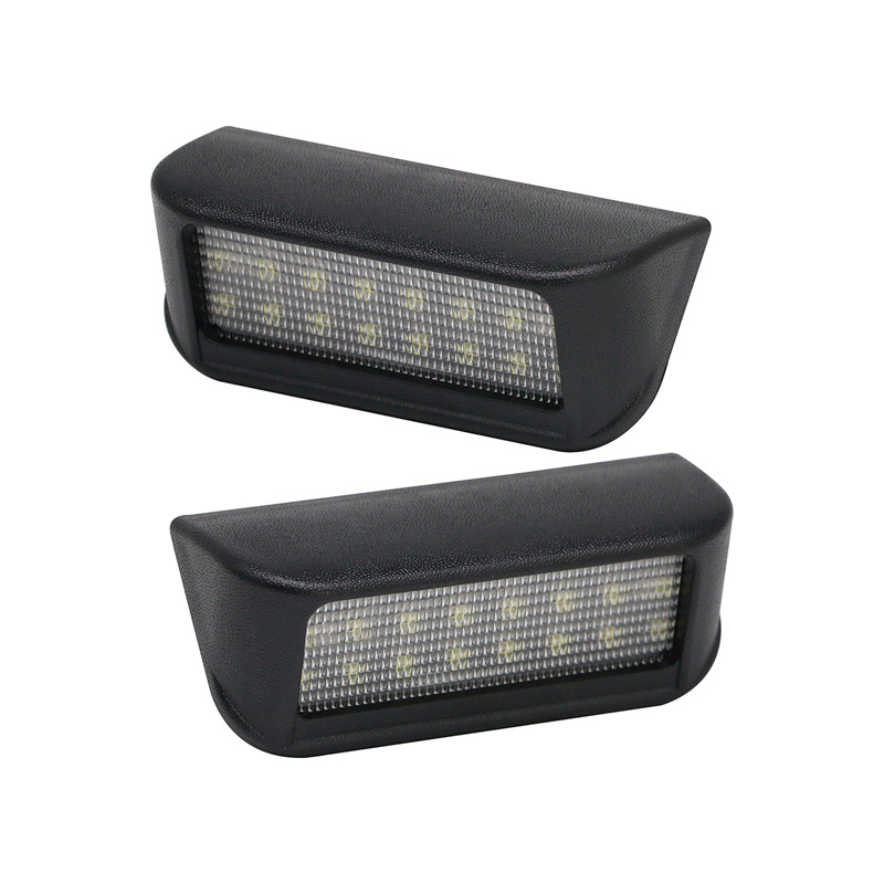 Éclairage de Plaque d'Immatriculation LED sur mesure pour Citroën/Peugeot divers modèles