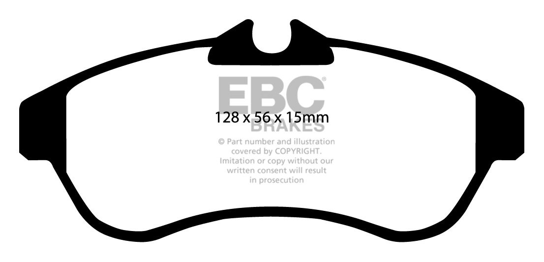 EBC Brakes CITROEN C3 1.4 TD (92) 2002-2009 Remblokken voorzijde