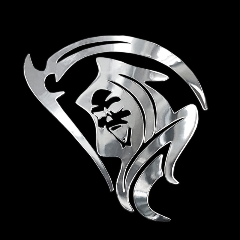 Autocollant Nickel 'Demon' - 67x70mm