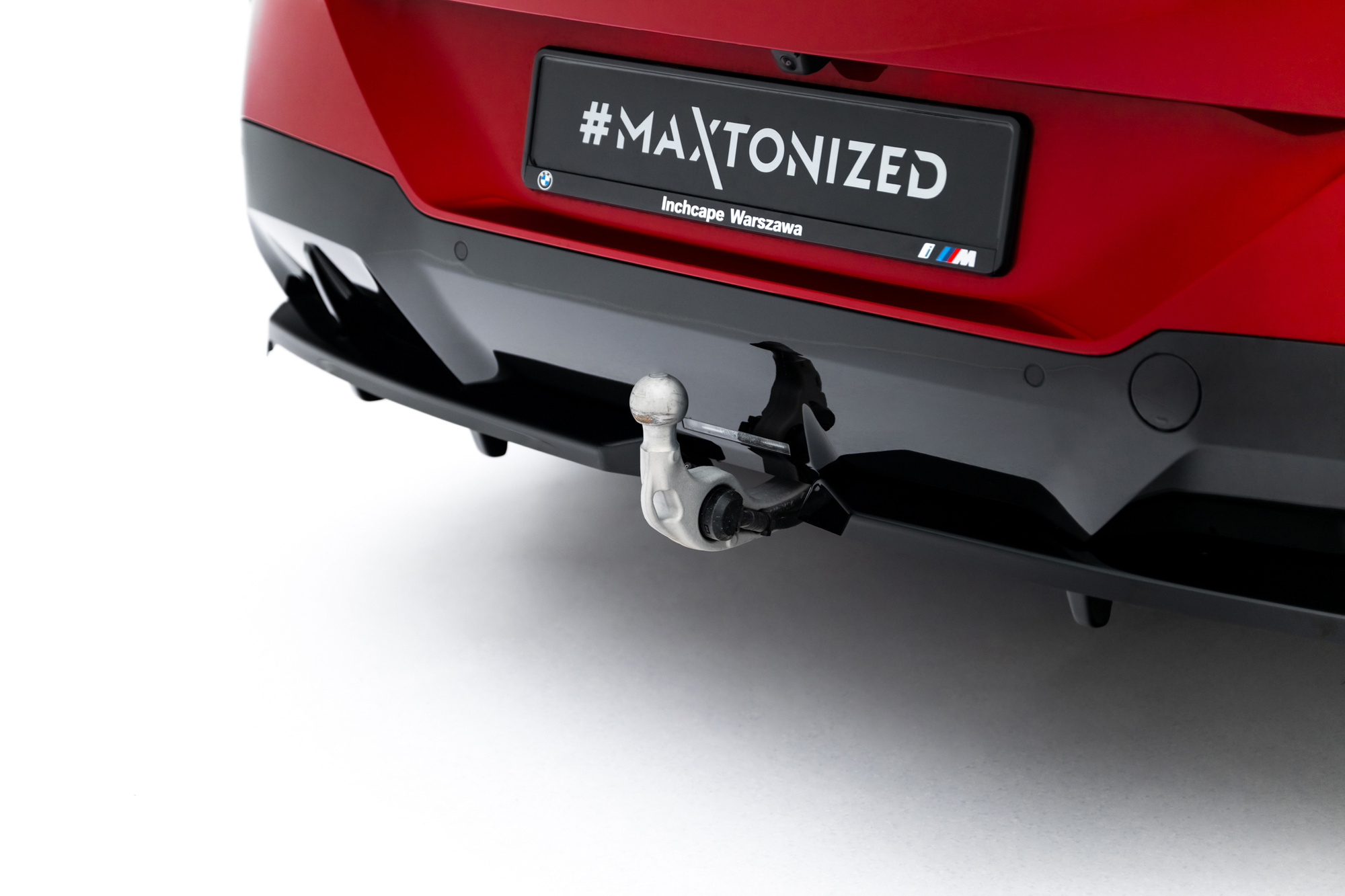 Diffuser passend voor BMW X3 M-Pack G45 Glans Zwart
